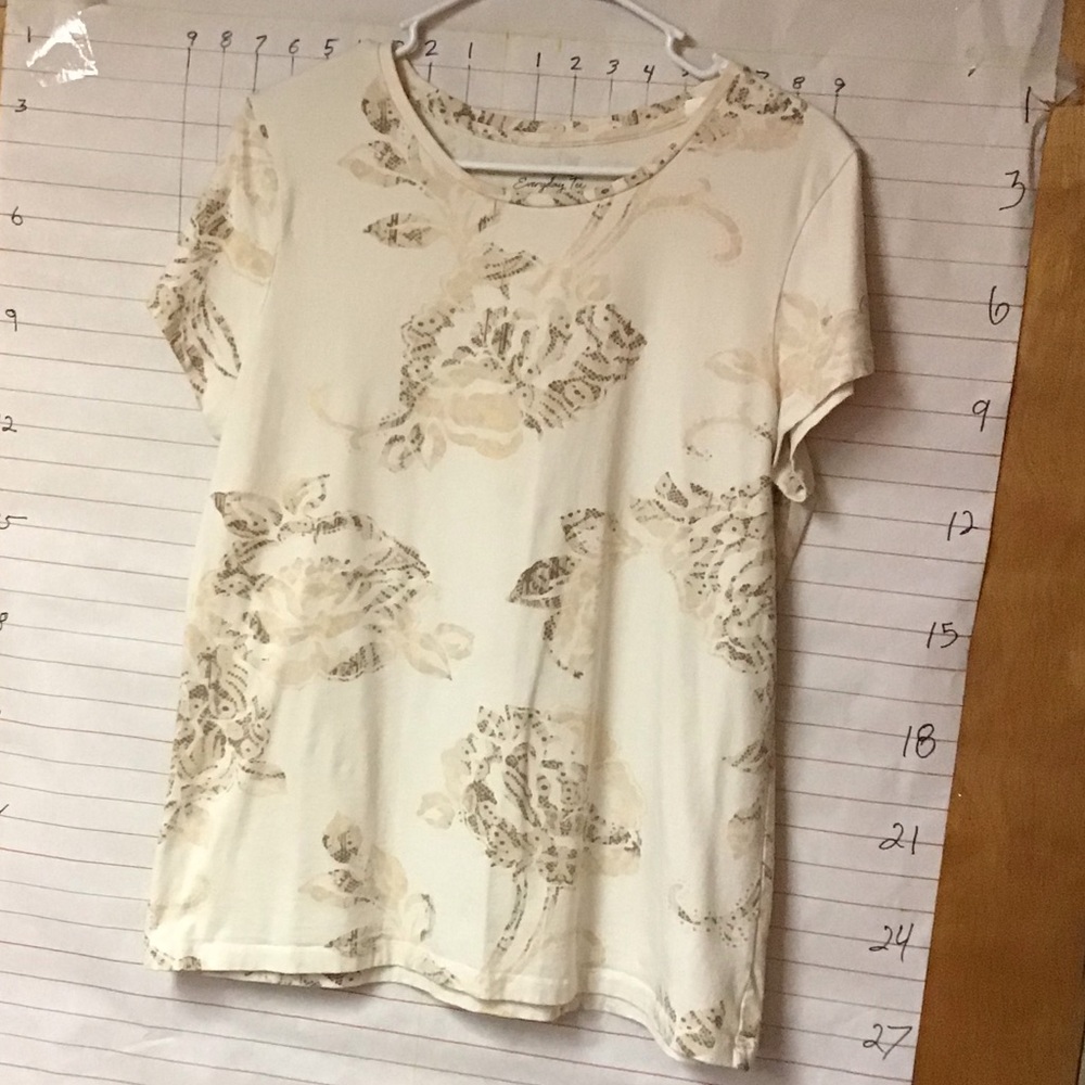 SONOMA everyday tee sz XL print